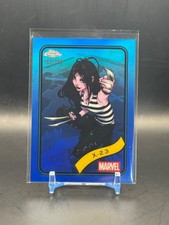 2025 Topps Chrome Marvel X-23 #122 Blue Refractor (160) /299 RAW