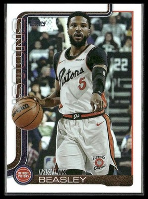 2025-26 Topps #43 Malik Beasley Rainbow Foilboard