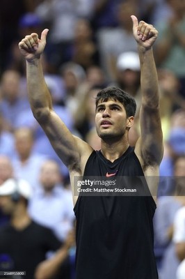 Nike Carlos Alcaraz 2024 US Open Sleeveless Tank Tennis Shirt