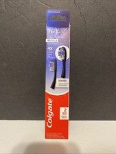 Colgate 360 Floss Tip Replaceable Head Toothbrush Refill Heads 2 Brush Heads 1PK