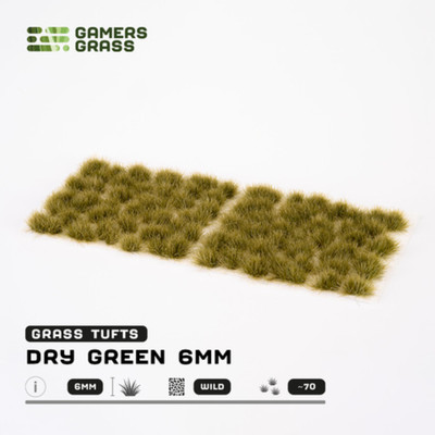 Dry Green Tuft 6mm