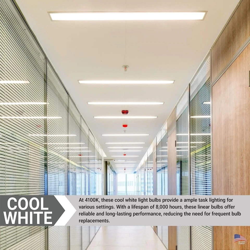 30Pack T12 Fluorescent Tube Light Bulb, 20W, 4100K, 1150LM, G13 E26 Bi-Pin - Image 4 of 4