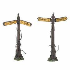 Department 56-Creepy Street Signs #6001741