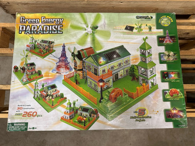 Greenex Green Energy Paradise Eco-Energy City Open box Solar ,Wind Learning