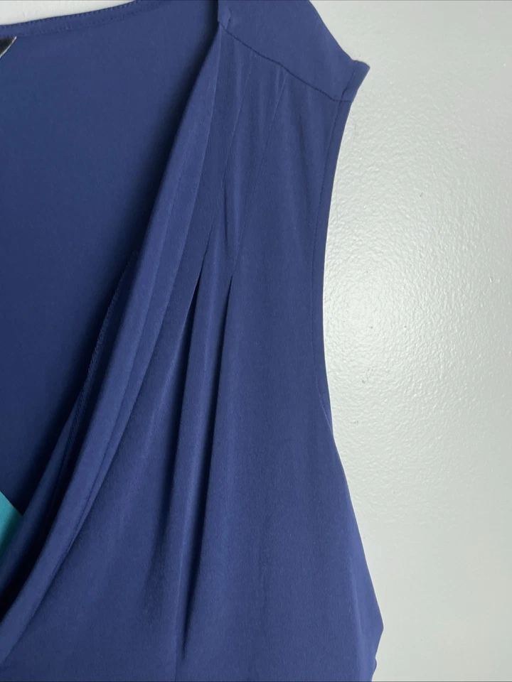 daisy fuentes dress Size 3X  Purple And Aqua - Image 4 of 4