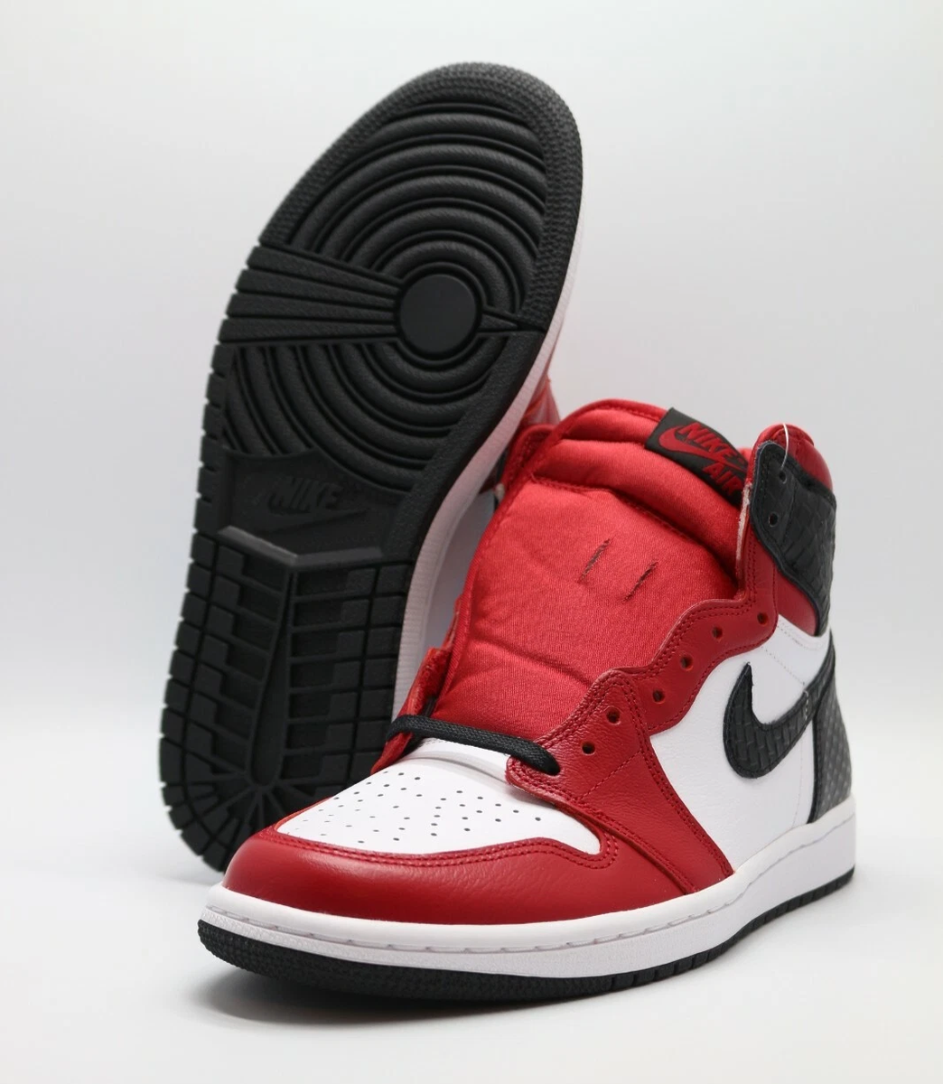Size 11 - Air Jordan 1 Retro OG High Satin Red W for sale online