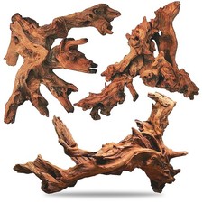 3PCS 8-12" Natural Aquarium Driftwood Assorted Branches Reptile Wood Decor