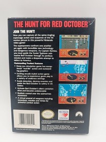 The Hunt For Red October NES CIB!
