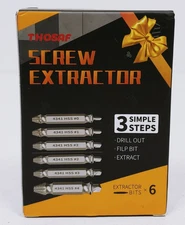 Damaged Screw Extractor Set 6PCs