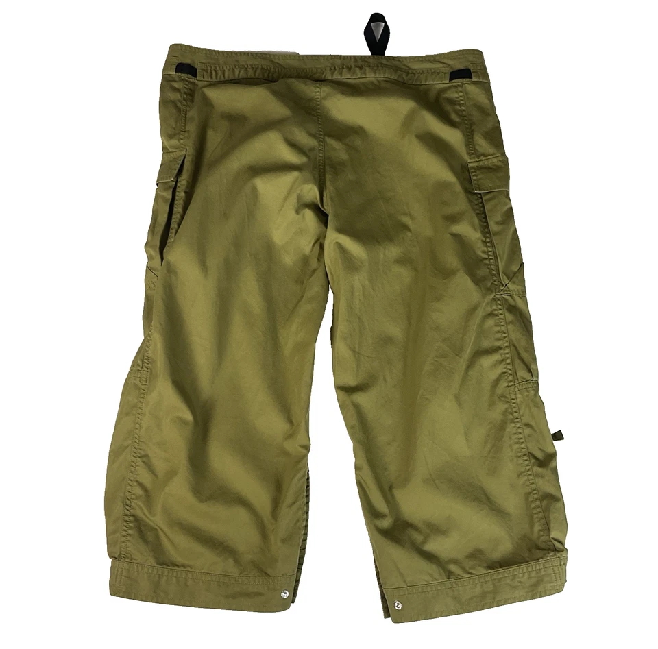 Nike Verde Carga Capris Mujer XL 3/4 Longitud Utilidad Y2K Senderismo Exterior Bolsillos Foto 3 de 4