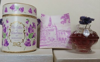 Violettes de Toulouse 83° Berdoues France Nr. 57 Made in France 2 3/4 OZ Parfum 