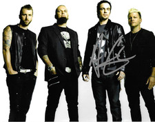 * ADAM GONTIER * signed 8x10 photo * THREE DAYS GRACE * COA *