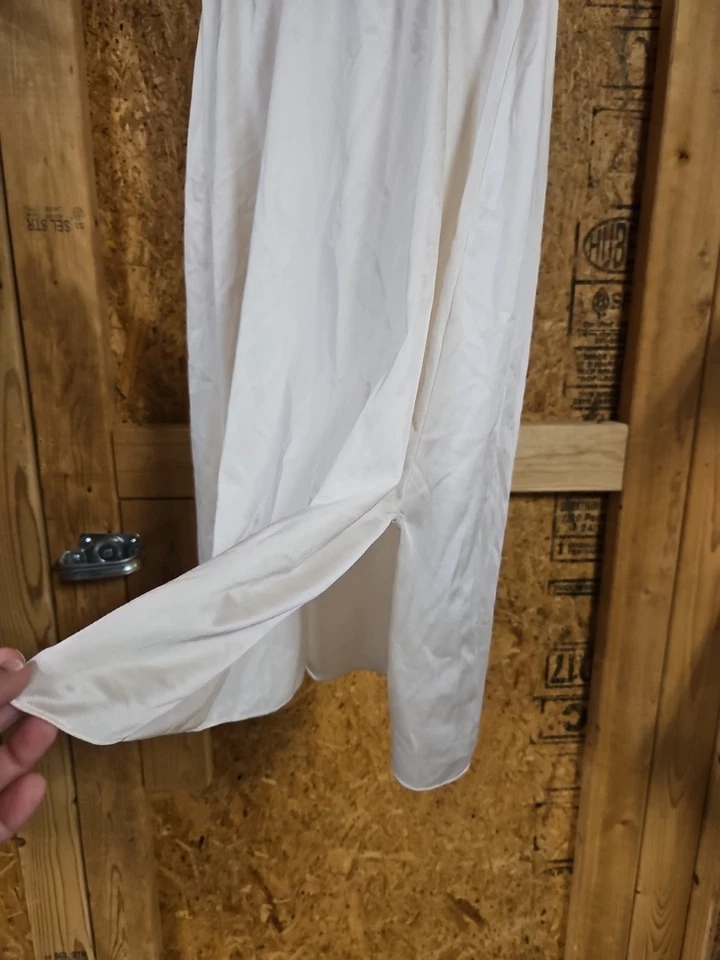 Maxi Vestido Sin Tirantes VintageTexsheen Talla Mediana 34 Nylon Foto 4 de 4