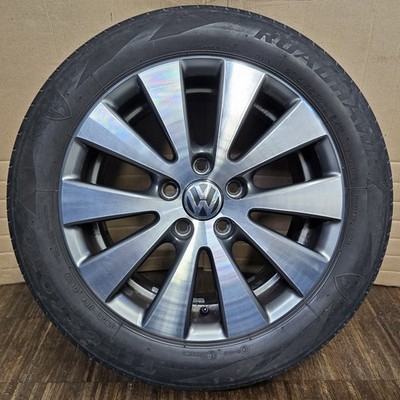 1 original VW Passat B6, EOS 16 Zoll Alufelge 7x16 ET45, Monza 3C0601025C 205/55