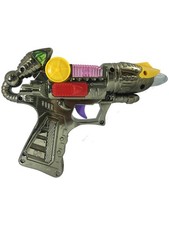 Child's Light Up Toy Space Alien Blaster Gun Weapon Costume Accessory