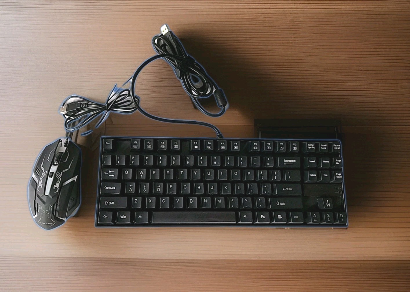2 Pc-Redragon K552N Kumara Gaming Keyboard & Mouse LVLUP LU7