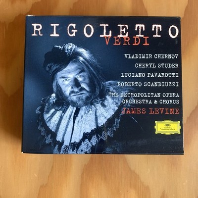 Rigoletto Verdi James Levine The MET Metropolitan Orchestra and Chorus 2CDs