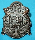 WW1 CARDIFF PALS BATTALION (11th WELSH) MILITARY COLLAR BADGE WORLD WAR I