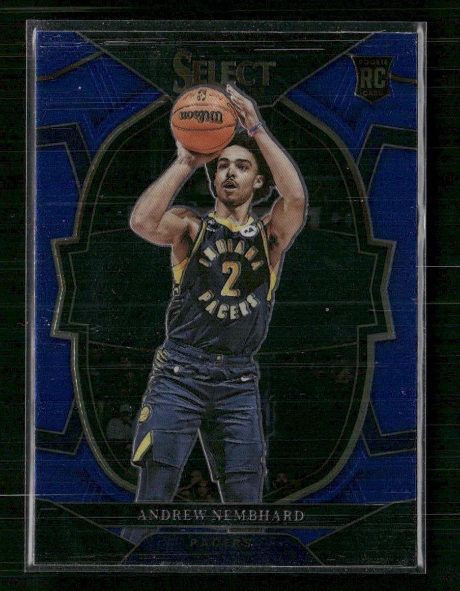 2022-23 Panini Select Andrew Nembhard RC Blue (Retail Base) #77