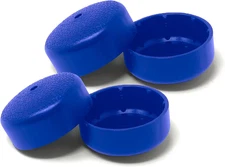 Deluxe TuffCovers Walker Glide Caps - 2 Pairs (Blue)