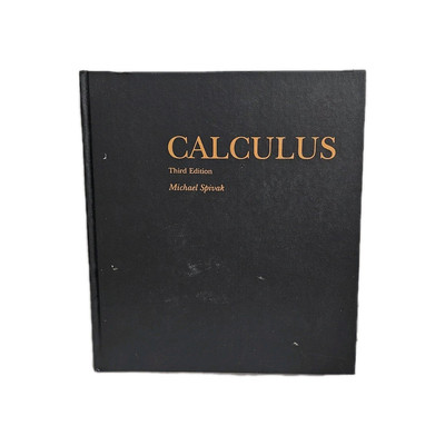 CALCULUS By Michael Spivak -3rd Edition Hardcover Book