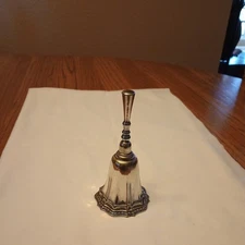 AVON Vintage 5.5" High Silver Plate DINNER BELL 
