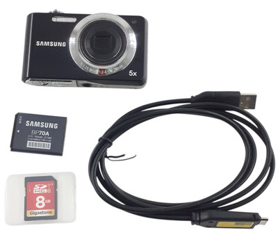 Samsung  PL80 12.2MP - Digitalkamera -schwarz 5-fach opt. Zoom -Zustand sehr gut