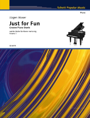 Just for Fun Band 1  - Leichte Stücke - Noten für Klavier 4-händig
