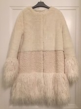 Authentic Ermanno Scervino Women's Winter Wool Coat Size S/m Rrp €2200