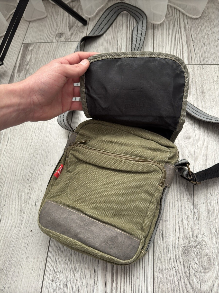 専用‼️DIESEL ショルダー　ハーフムン　90s~00s Dy2k DIESEL Vintage 90s shoulder crosboddy Y2K rare green
