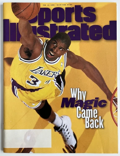 Magic Johnson Comeback- Sports Illustrated Magazine Feb. 12, 1996 No Label CGC ?