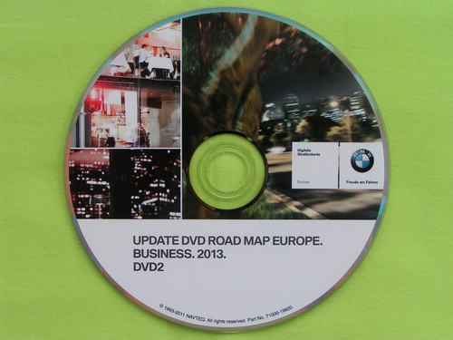 DVD NAVIGATION DEUTSCHLAND EU 2013 BMW BUSINESS E60 E61 E82 E90 E92 E93 SA606 - Bild 1 von 2