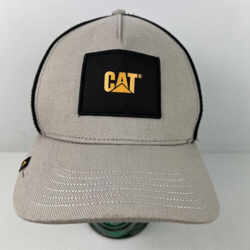Caterpillar Official Trucker Hat Grey/Black - Picture 1 of 7