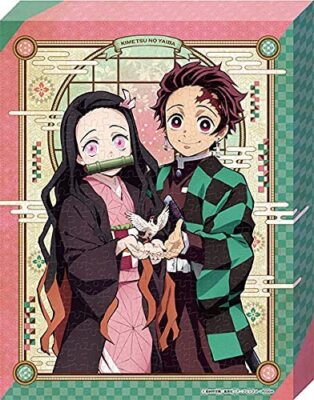 Demon Slayer Kimetsu No Yaiba Tanjiro and Nezuko Artboard Jigsaw Puzzle -  Canvas | eBay