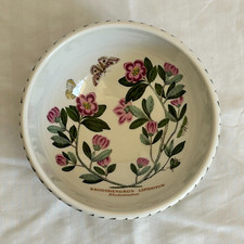 Portmeirion BOTANIC GARDEN Small 5.5"D Salad/Fruit Bowl RHODODENDRON Britain A+