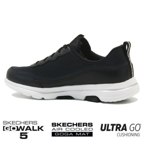 DAMAS SKECHERS GO WALK 5 GOGA ENTRENADORES DE ESPUMA VISCOELÁSTICA FITNESS CORRER TALLA CAMINAR - Imagen 16 de 25