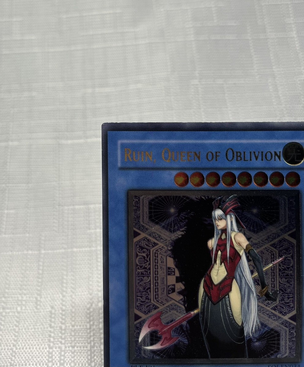 YUGIOH! Ruin, Queen of Oblivion SOI-EN034 1st Edition YUGIOH! Ruin, Queen of Oblivion SOI-EN034 1st Edition