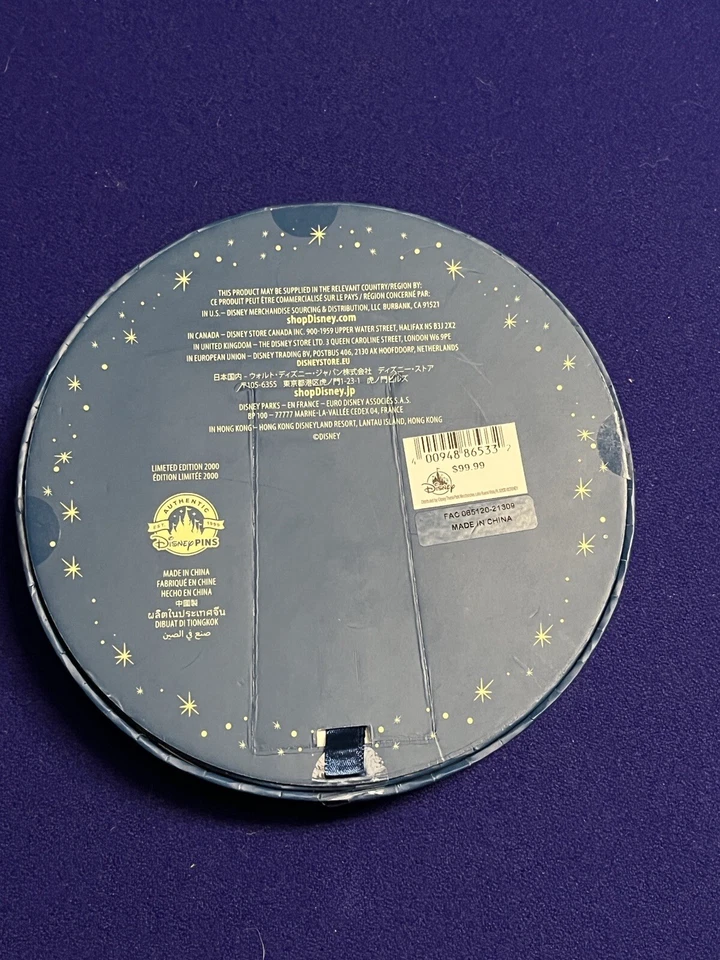 Juego de prendedores 2022 Disney Parks Transformations At Twilight Halloween Alice Stitch LE Foto 2 de 4