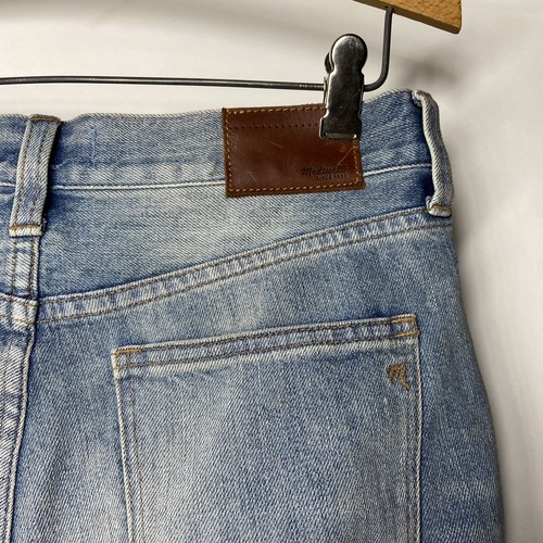 NEW Madewell Size 25 Boyjean Coltrane Blue Light Wash Denim Jeans C14 - Picture 5 of 8