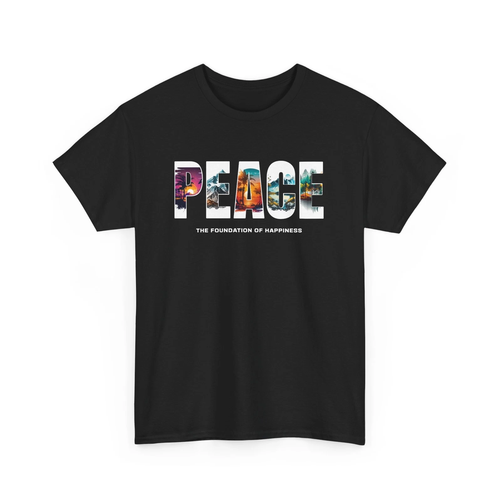 PEACE Unisex Graphic T-shirt, Emotional Awareness Clothing, Empathy Apparel
Opens in a new window or