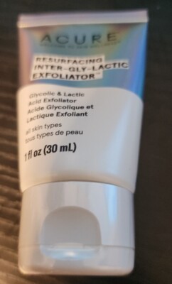 Resurfacing, Inter-Gly-Lactic Exfoliator, Travel ~ 1 fl oz (30 ml) ~ Sealed