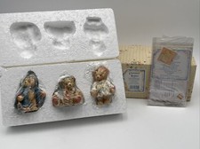 Cherished Teddies Ghost of Christmas Past, Present, Yet To Come 614807 NOS