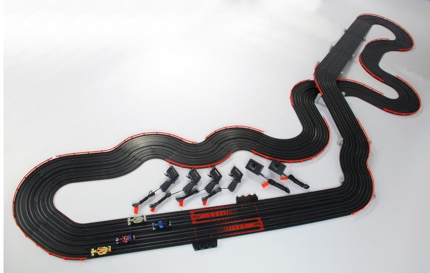 ミニカー AFX HO:SCALE RACING 1990 AFX SUPER G PLUS CHALLENGE 17' RACE CAR SLOT HO SCALE