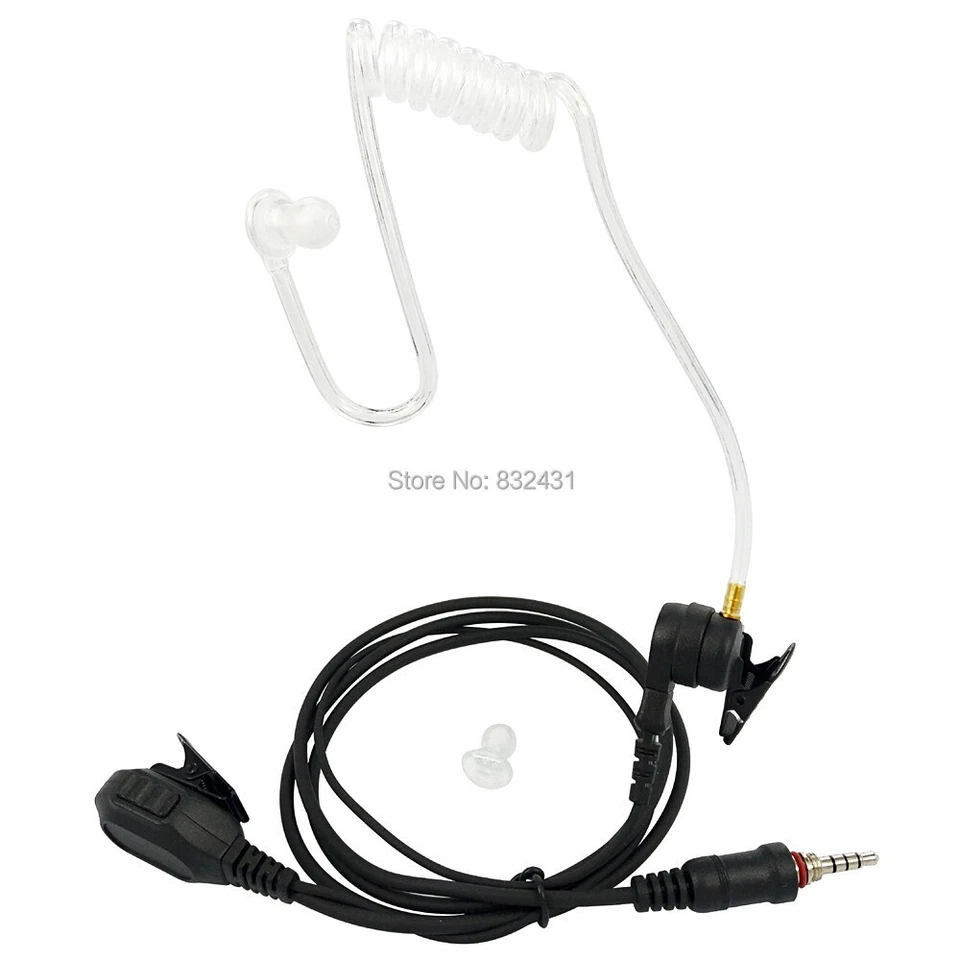 Earpiece Headset For Yaesu Vertex VX-6R VX-7R VX6R VX7R FT-270 FT-270R VX-127  - Image 2 of 4