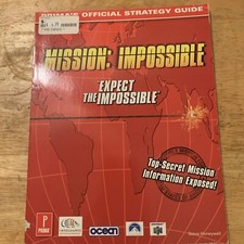 Mission impossible oczekuj niemożliwego Prima oficjalny przewodnik po strategii N64