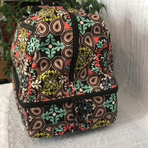 Valigia da viaggio VERA BRADLEY Sierra Lighten Up con ruote nuova con etichette - Foto 4 di 16