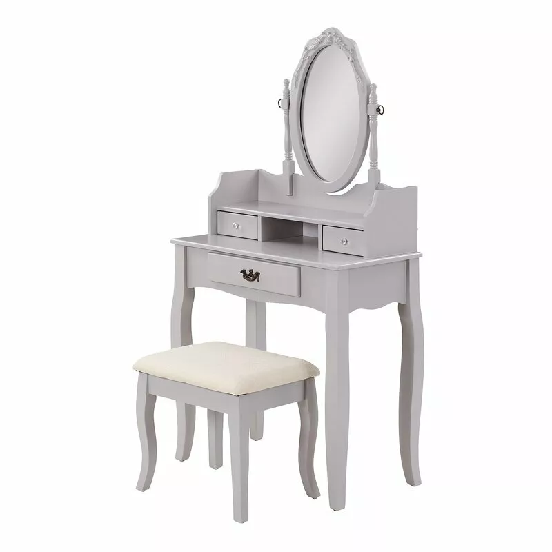 Arnold dressing table set with mirror deals