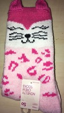Novelty Cat Crew Socks By So New