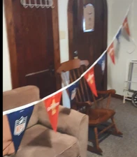 Captain Morgan - NFL Bar Pennant Banner Streamer 14 Flags Man Cave over 25 ft