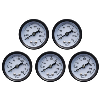 #ad 5 pcs Air Compressor Pressure Gauges fit Husky C302H $25.95